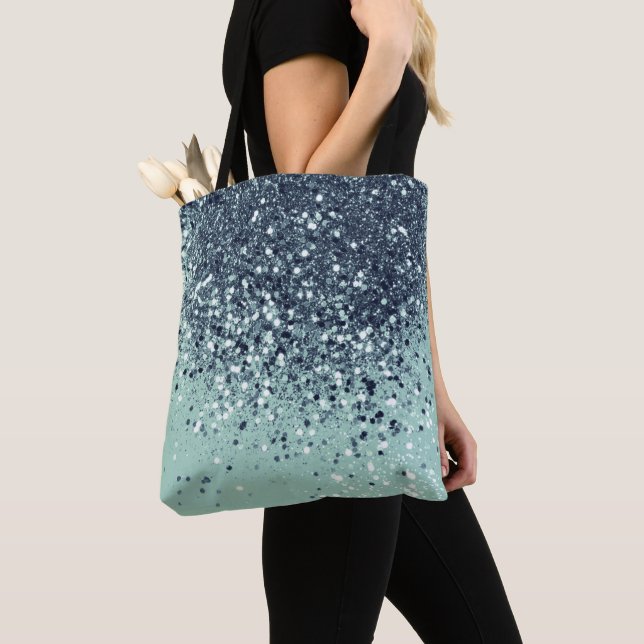 Cali Summer Vibes Lady Glitter #5 Tote Bag (Close Up)