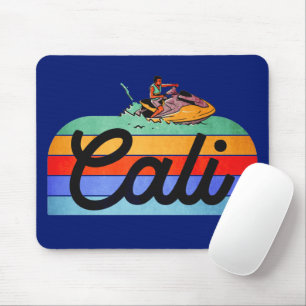 Cali Summer Vintage Style Mouse Pad
