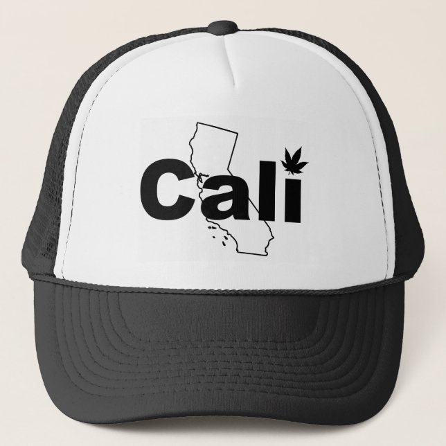 Cali Weed Leaf Hat (Front)