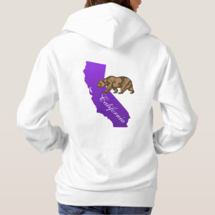 Cali/Women's Basic Hooded Sweatshirt/Personalized Hoodie