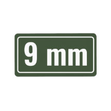 Calibre Organisation Étiquettes 9 mm