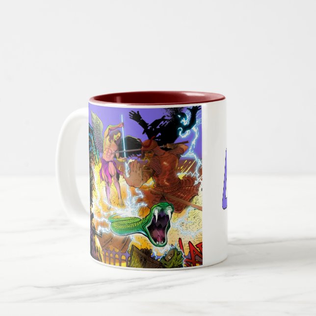 Calibre présente une tasse de café V3 (Devant gauche)