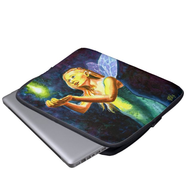 Calibre Presents V1 fairy design laptop sleeve (Front Bottom)