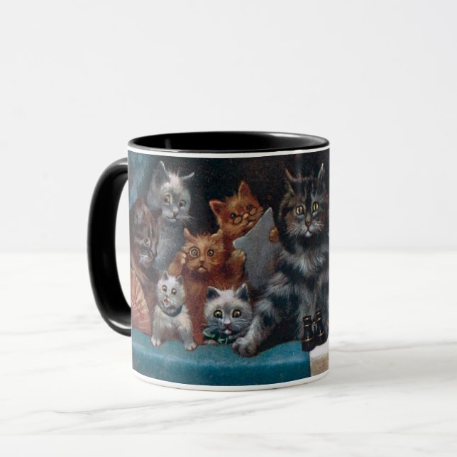 Calico and Tabby Kittens• H. Maguire • Mug (Front Left)