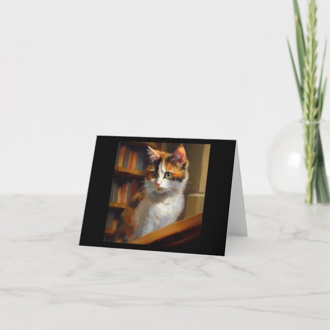 Calico Cat  Card (Front)