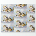 CALICO CAT CHRISTMAS WRAPPING PAPER<br><div class="desc">CALICO CAT WRAPPING PAPER</div>