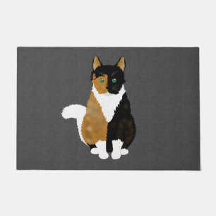 Calico Cat Doormat