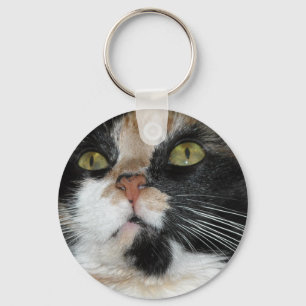 Calico Cat Keychain