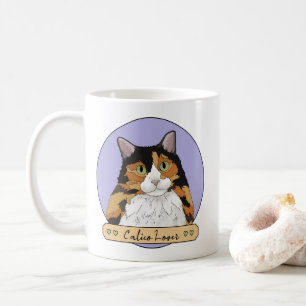 Calico Cat Lover Coffee Mug