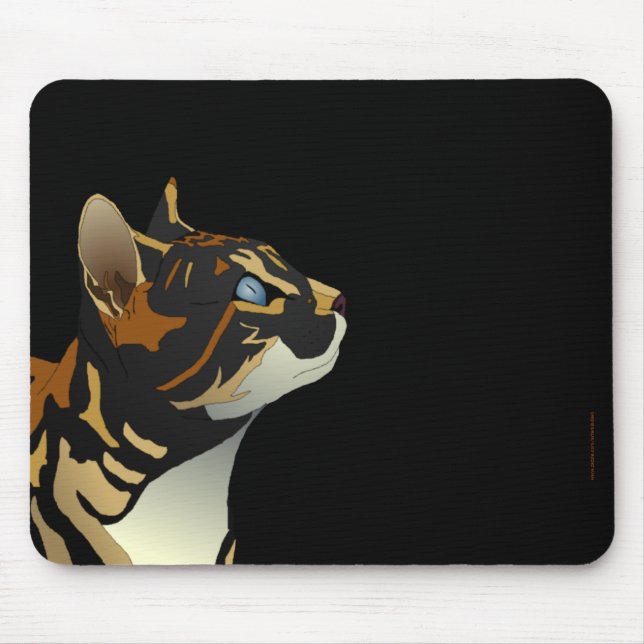 Calico Cat mousepad (Front)
