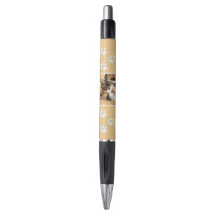 Calico Cat Painting - Cute Original Cat Art Pen