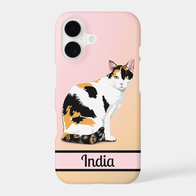 Calico Cat Personalized (Back)