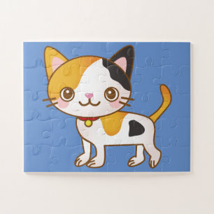 calico cat puzzle 