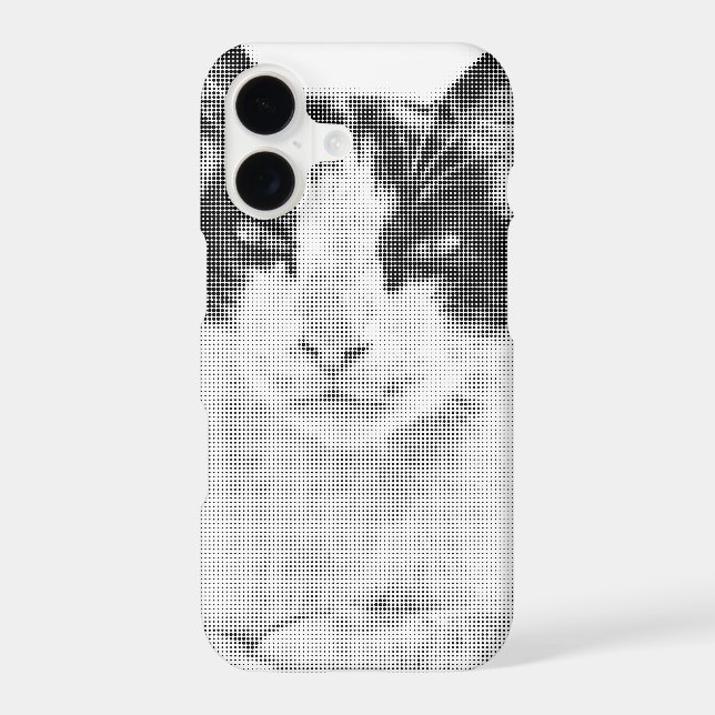 Calico Cat Retro Halftone (Back)