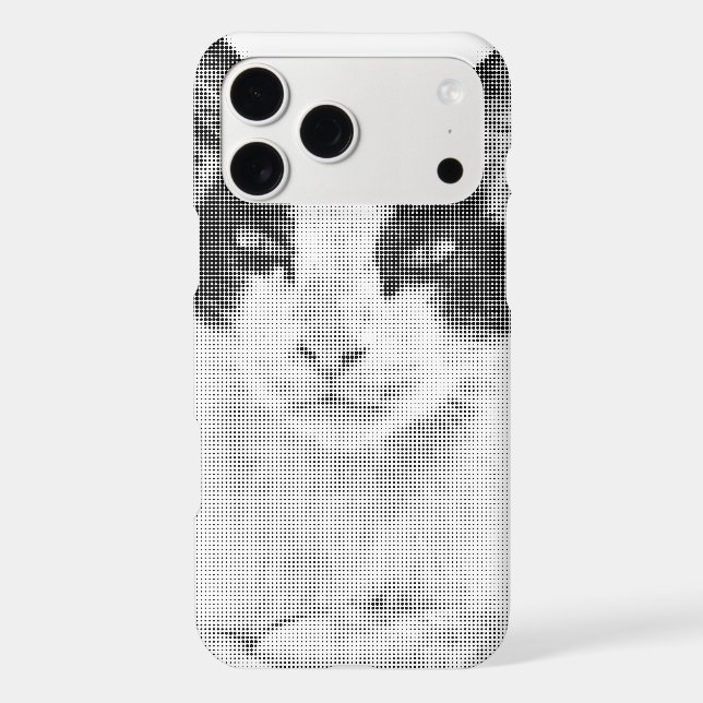 Calico Cat Retro Halftone (Back)