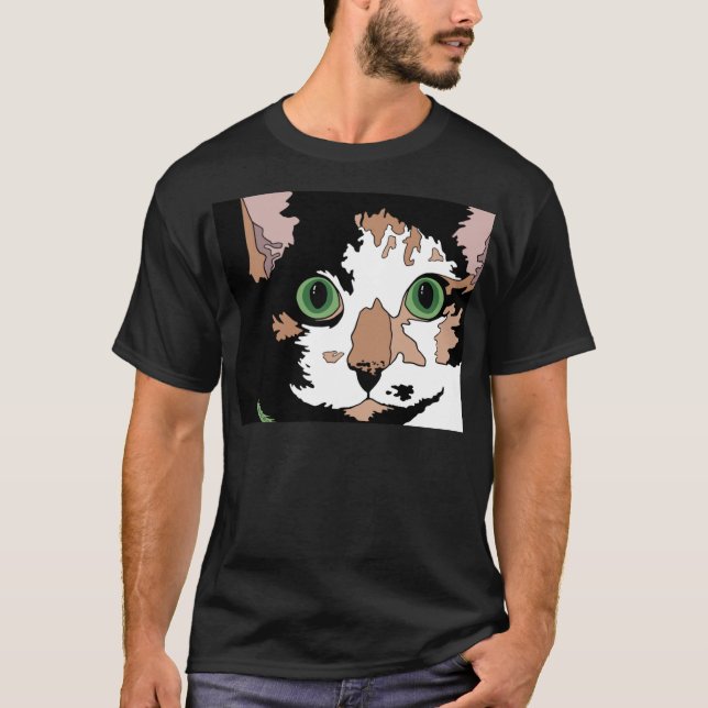 Calico Cat T-Shirt (Front)