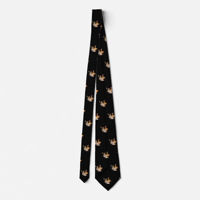 Calico Cat Tie (Back)