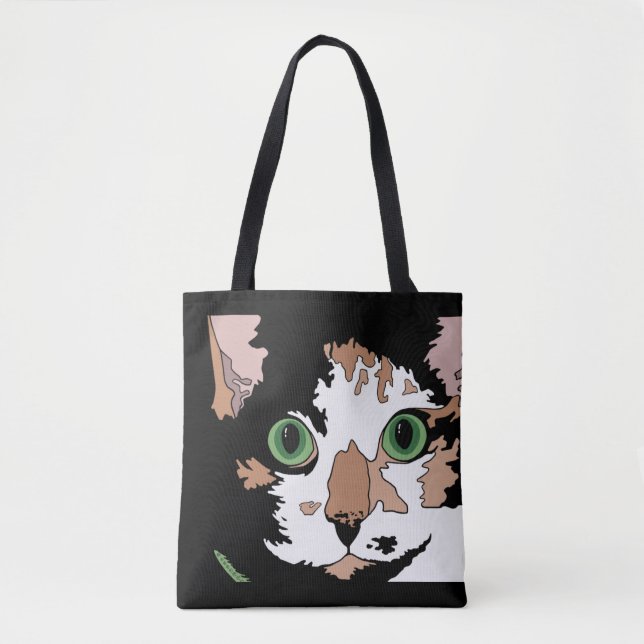 Calico Cat   Tote Bag (Front)