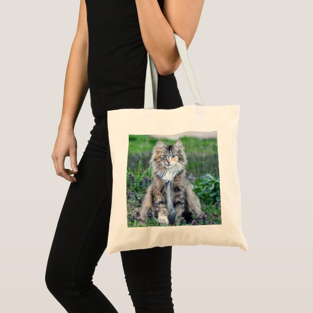 Calico Cat Tote Bag (Front (Product))