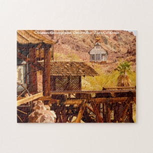 Calico Ghost Town California.Christmas Greetings Jigsaw Puzzle