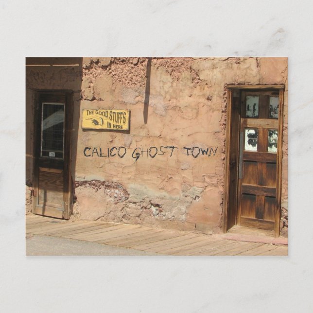 Calico Ghost Town Postcard! Postcard (Front)