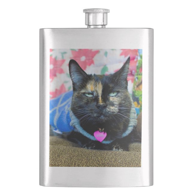 Calico I Hip Flask (Front)