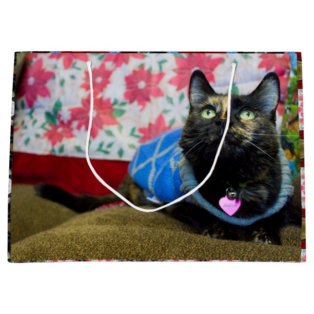 Calico II Large Gift Bag (Front)