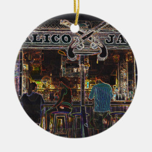 Calico Jacks Grand Cayman Island Ceramic Ornament