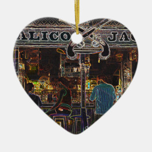 Calico Jacks Grand Cayman Island Ceramic Ornament
