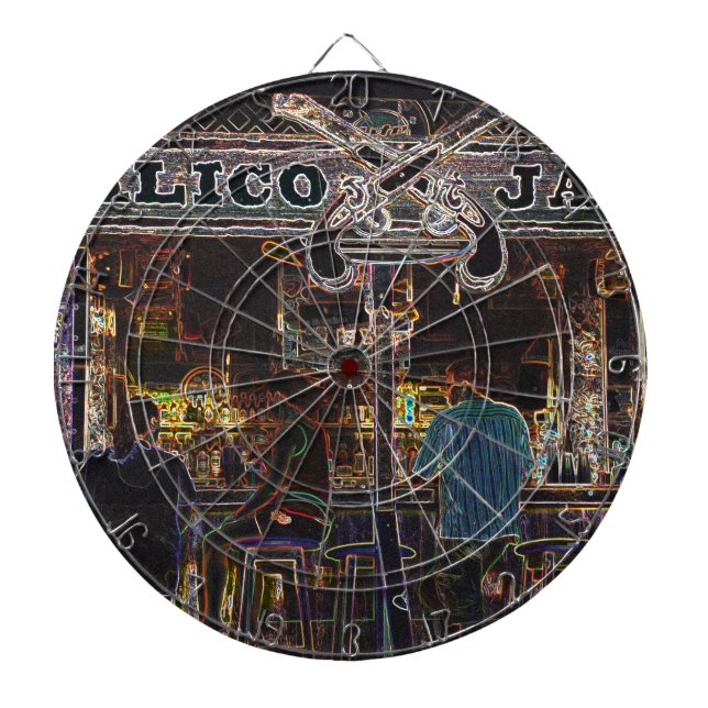 Calico Jacks Grand Cayman Island Dartboard (Front)