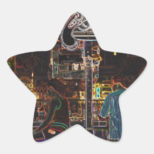 Calico Jacks Grand Cayman Island Star Sticker