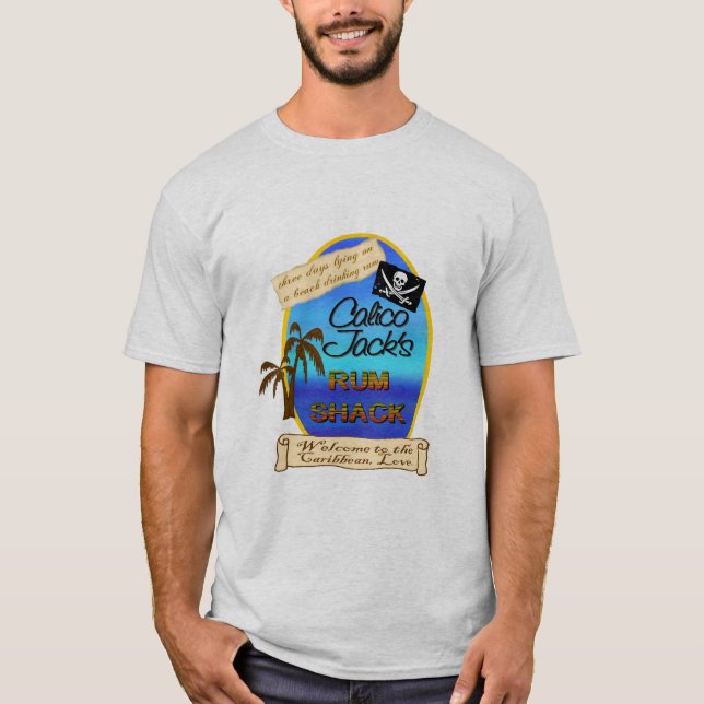 Calico Jack's Rum Shack T-Shirt (Front)