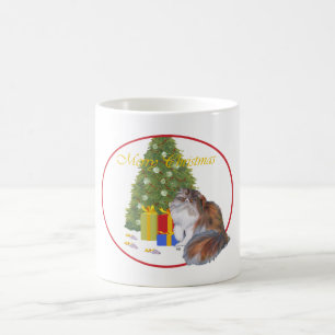 Calico Persian Cat Christmas Coffee Mug