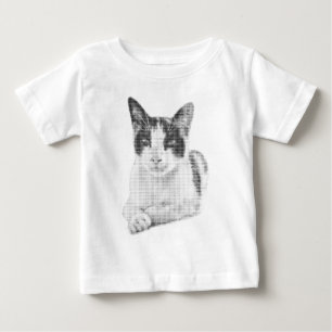Calico Pop Halftone Baby T-Shirt