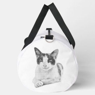 Calico Pop Halftone Duffle Bag