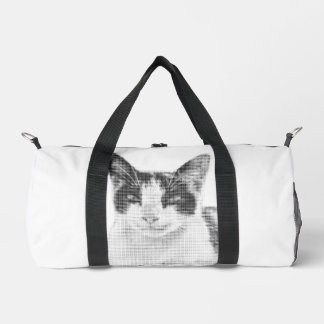 Calico Pop Halftone Duffle Bag