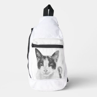 Calico Pop Halftone Sling Bag