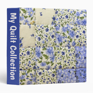 Calico Quilt Pattern   Binder