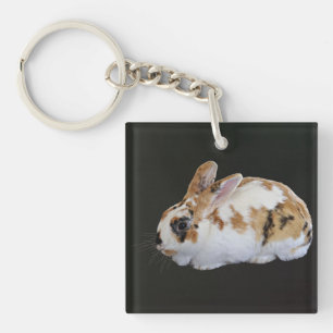 Calico Rabbit Keychain