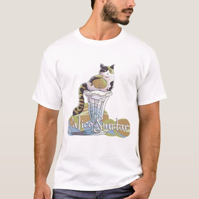 Calico Sundae T-Shirt (Front)