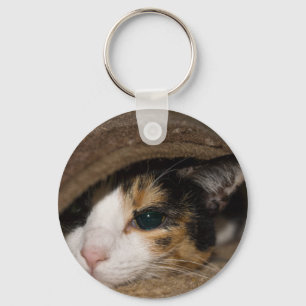Calico Taco Keychain