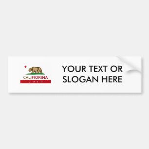 CALIFIORINA BUMPER STICKER