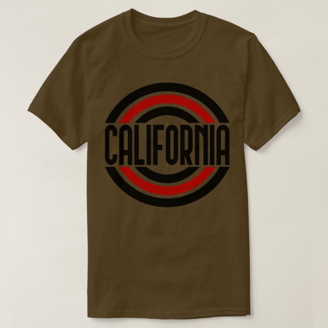 California 10 T-Shirt (Design Front)