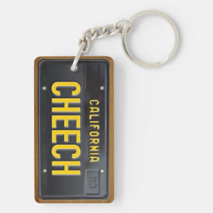 California 1963 License Plate Keychain CUSTOM