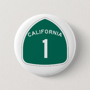 California 1 2 inch round button