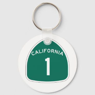 California 1 keychain