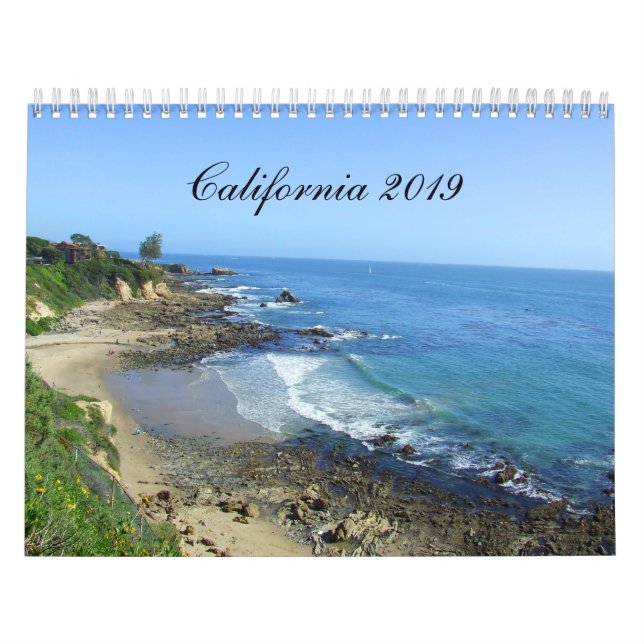 California 2019 Calendar (Cover)