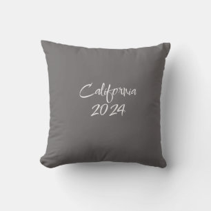 california 2024 grey pillow for this 2024 summer