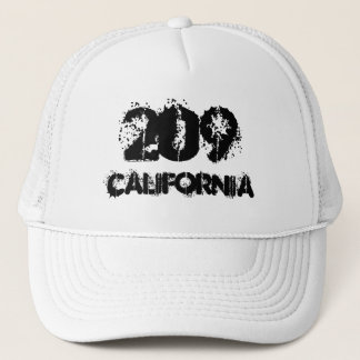 California 209 area code. trucker hat