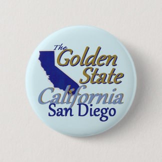CALIFORNIA 2 INCH ROUND BUTTON